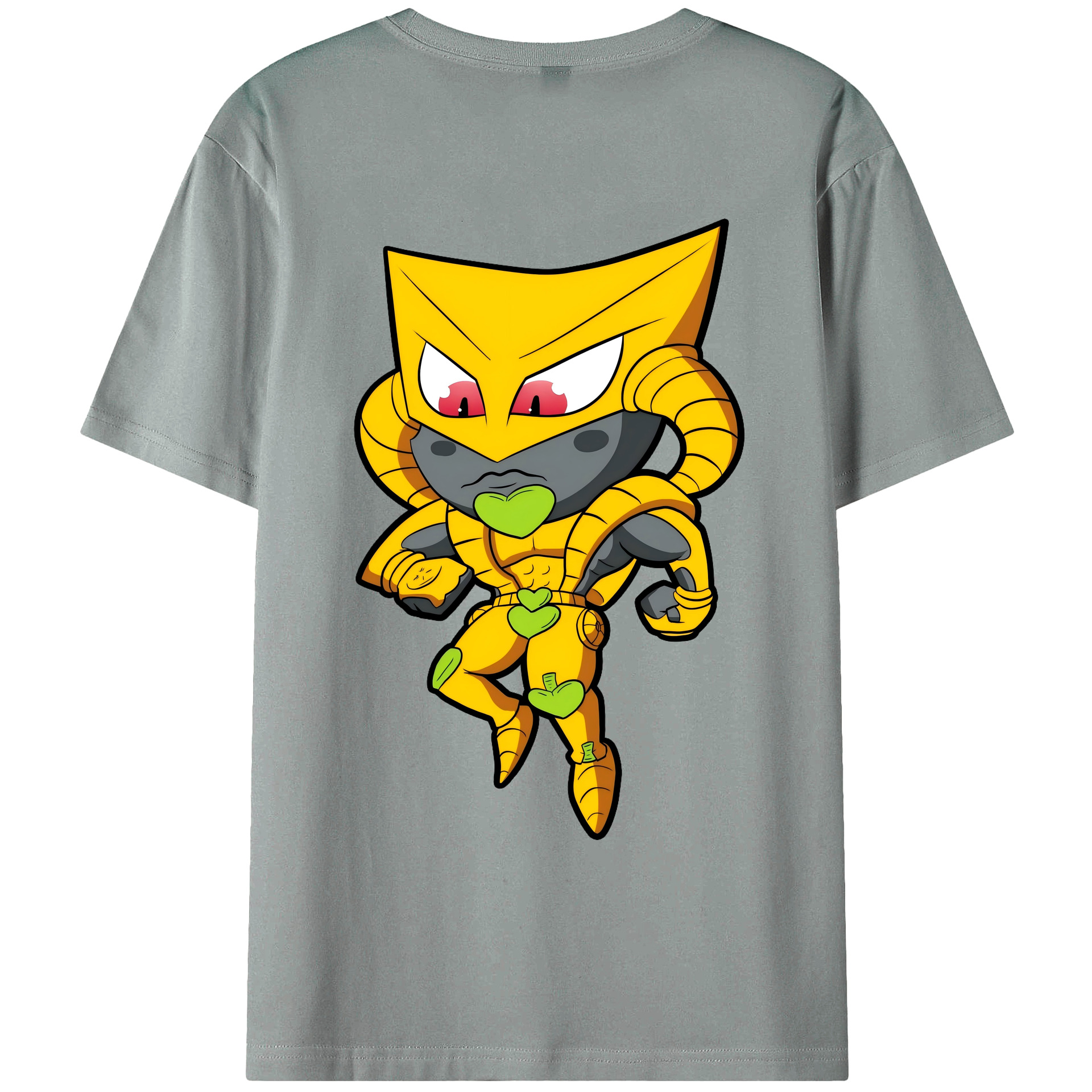 （画像用） ジョジョの奇妙な冒険 ディオ?ブランドー JoJo's Bizarre Adventure Dio Brando 綿100％ メンズ半袖Tシャツ（バックプリント） 通気性